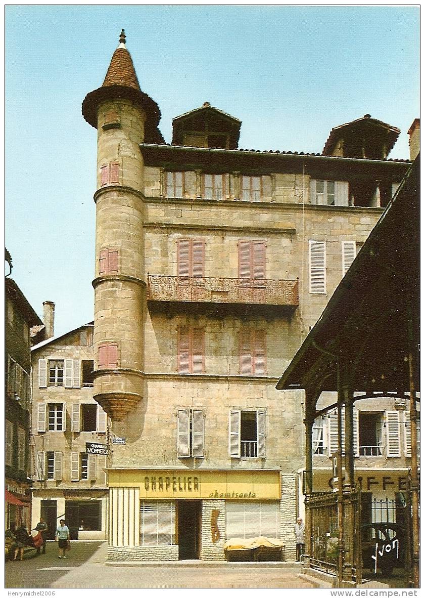 Lot - Figeac , La Place Carnot , La Maison Sisteron , Chapellier En 1972, Ed Ekb 8734 Yvon - Figeac