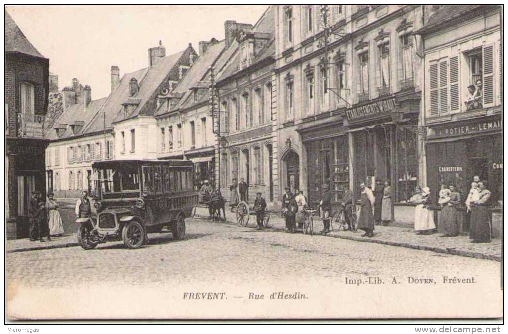 FREVENT - Rue D'Hesdin - Lumbres