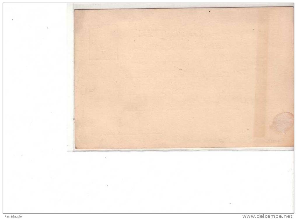 TUNISIE - CARTE POSTALE ENTIER POSTAL (CHIFFRE GRAS) - NEUVE - Lettres & Documents