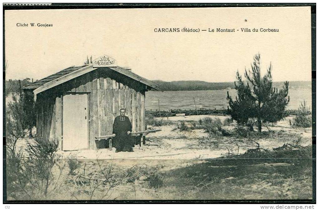 CARCANS (Médoc) - Le Montaut - Villa Du Corbeau (carte Non écrite) - Carcans