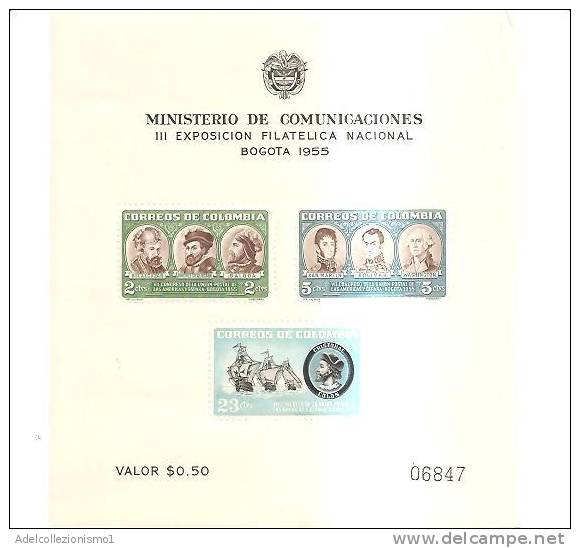 48269)foglietto Spagna Serie Ministero De Comunicaciones Con 3 Valori - Nuovi - Bf12 - Commemorative Panes