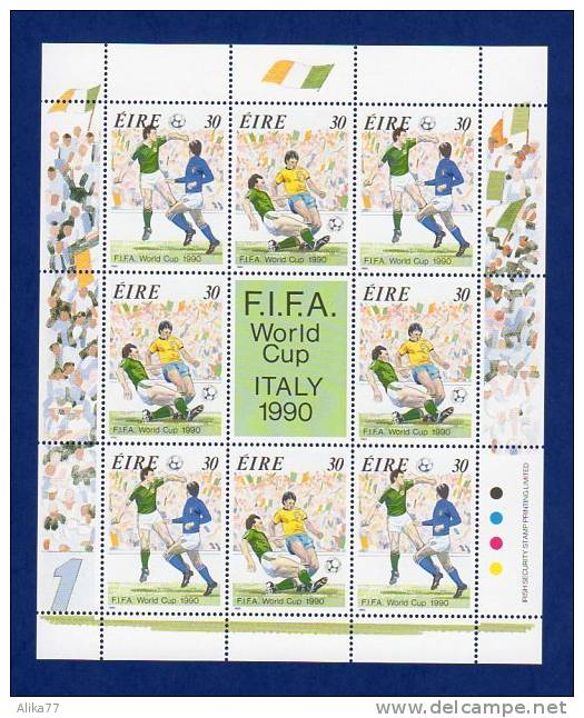 IRLANDE      Neuf **     Y. Et T.  N° 751/ 716  ( Feuillet De 8 Timbres )    Cote: 22,00 Euros - Nuevos