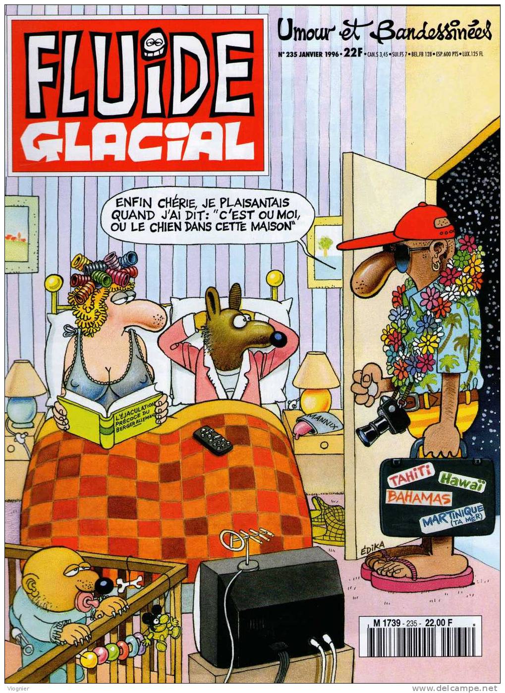FLUIDE GLACIAL   N°  235         Décembre   1995 - Fluide Glacial
