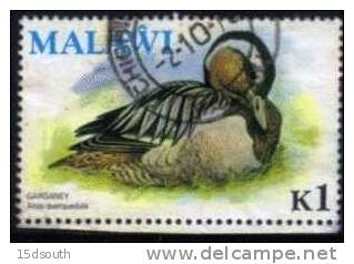 Malawi - 1975 Birds K1 Garganey Used - Canards