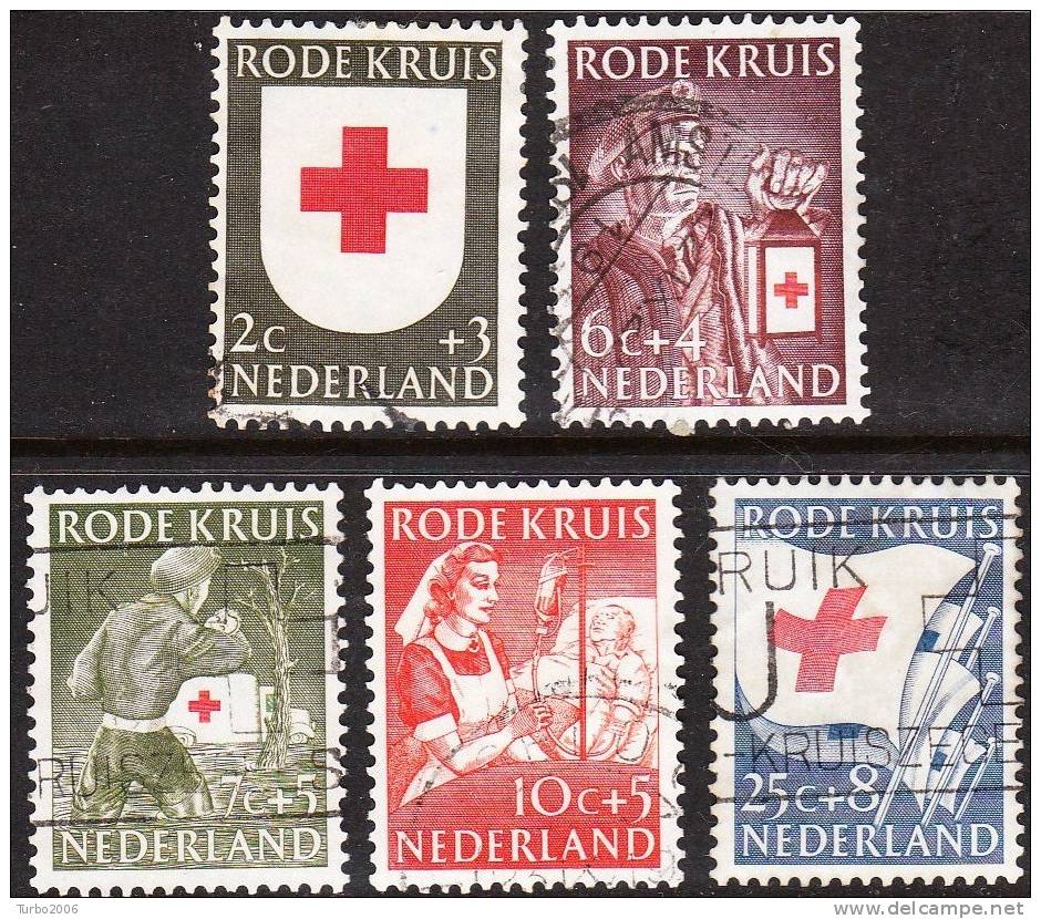 1953 Rode Kruis Zegels NVPH 607 / 611 - Used Stamps