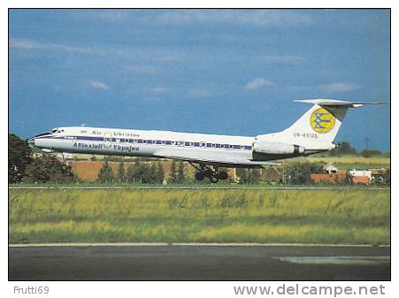 AIRPLANE - AK 56922 AIR UKRAINE - Tupolev 134A-3 - 1946-....: Moderne