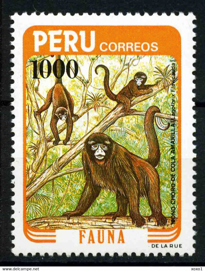 Peru 1984 MiNr. 1276 Yellow-tailed Woolly Monkeys  1v MNH**  2,50 € - Affen