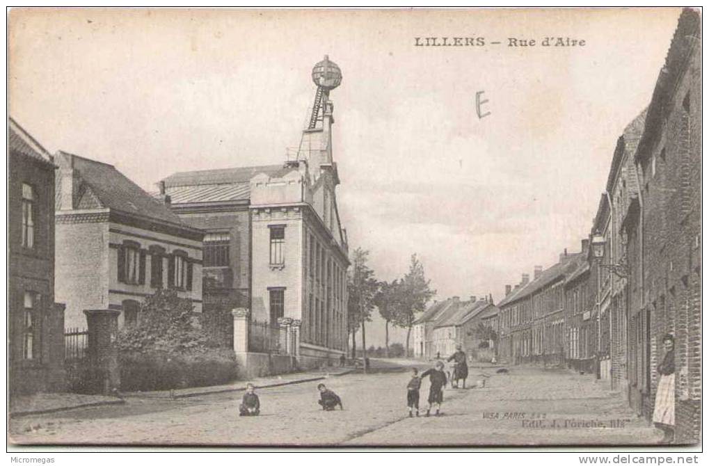 LILLERS - Rue D'Aire - Lillers