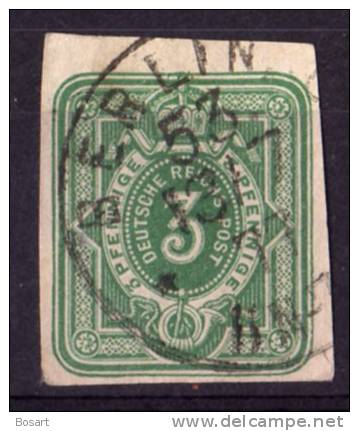 Allemagne Empire N°30(1) Non Dentelé 1875 C.7.5€ - Gebraucht