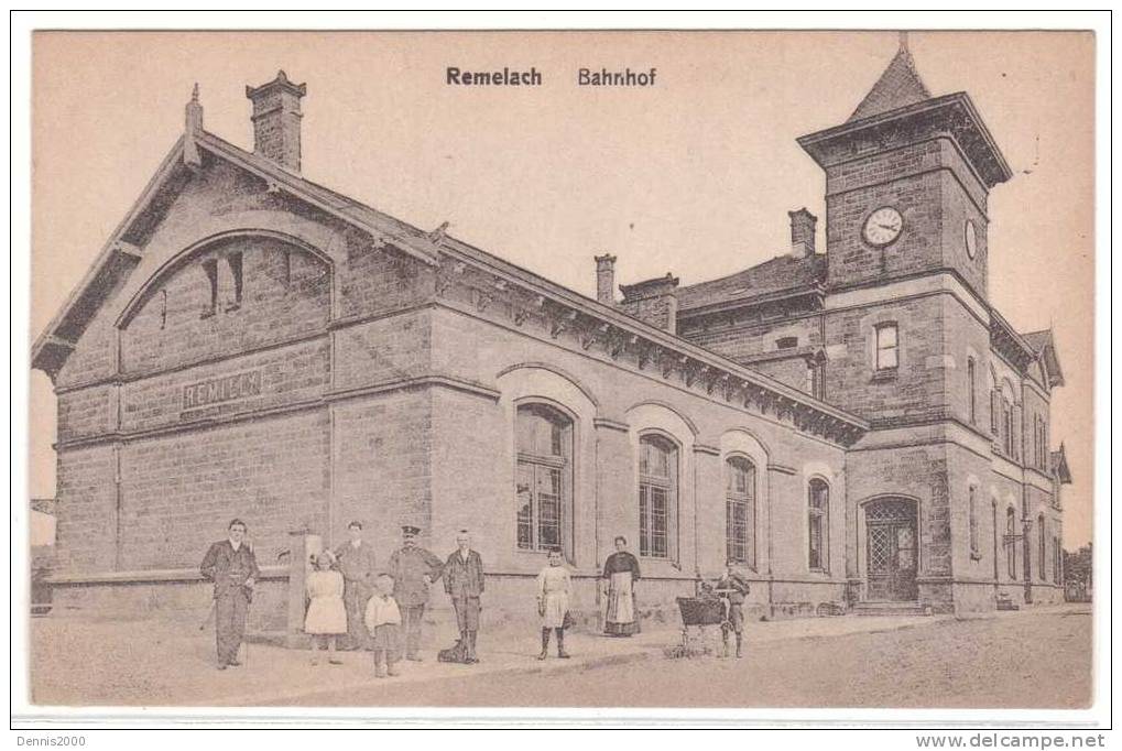 REMILLY (57) - Remelach - Bahnhof - La Gare - Altri & Non Classificati