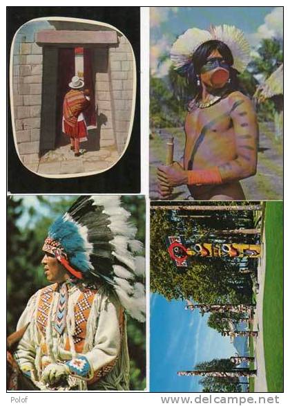 Indiens, Totems, Cuzco,  ....   (20043) - Indiaans (Noord-Amerikaans)
