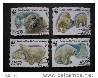 USSR World Wildlife Fund 1987 Canceled - Osos