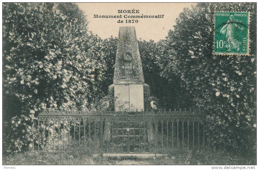 MORÉE - Monument Commémoratif De 1870 - Moree