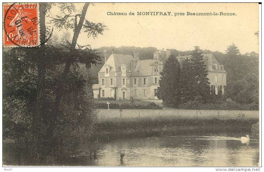 BEAUMONT LA RONCE - Chateau De Montifray - Beaumont-la-Ronce