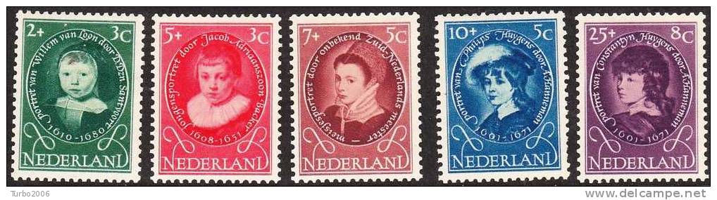 1955 Kinderzegels Complete Ongestempelde Serie NVPH 666 / 670 - Ongebruikt