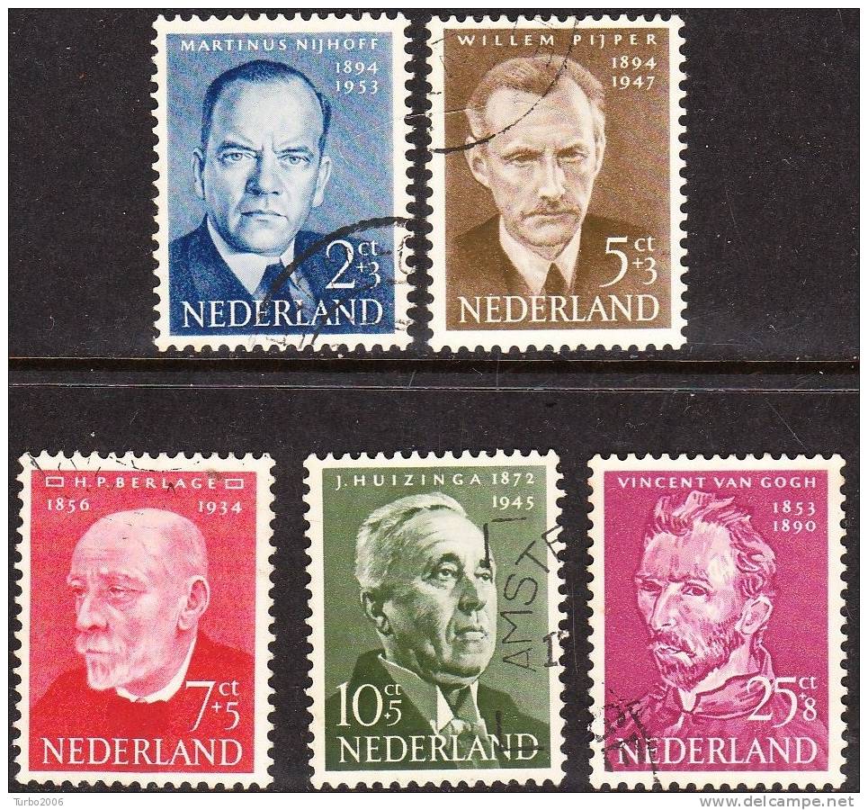 1954 Zomerzegels Gestempelde Serie NVPH 641 / 645 - Used Stamps