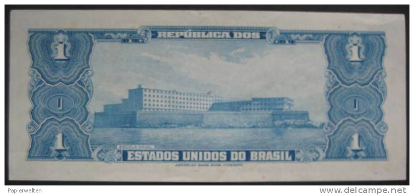 1 Cruzeiro ND (1956) (WPM 150c) - Brésil