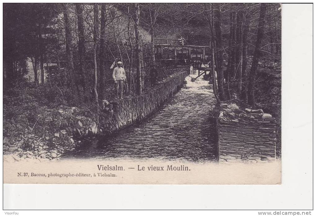 Vielsalm  N37 : Le Vieux Moulin, Animée - Mulini Ad Acqua