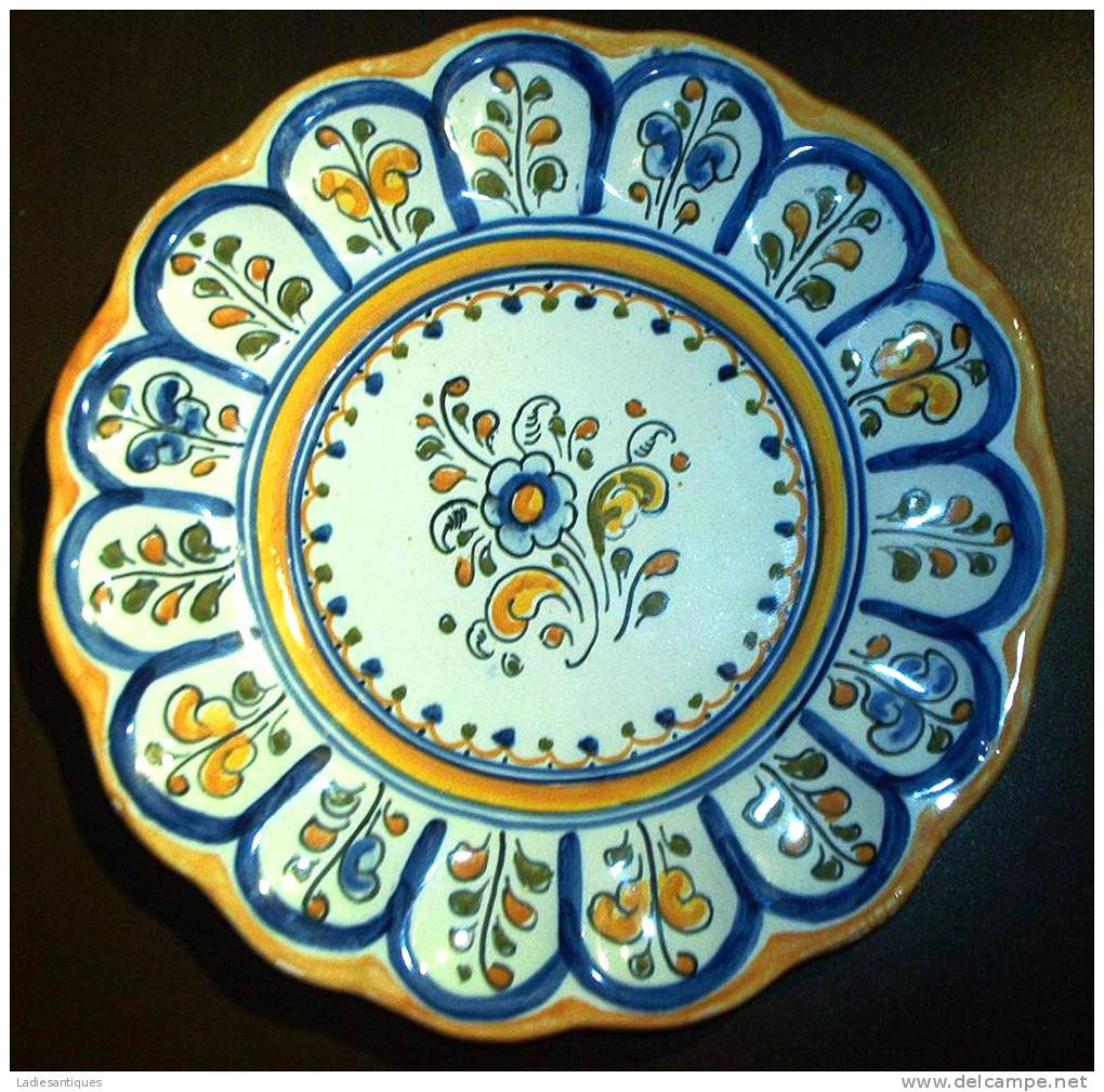 TALAVERA - Assiette A Suspendre - Wandbord - Wall Plate - AS 220 - Talavera/Toledo (ESP)