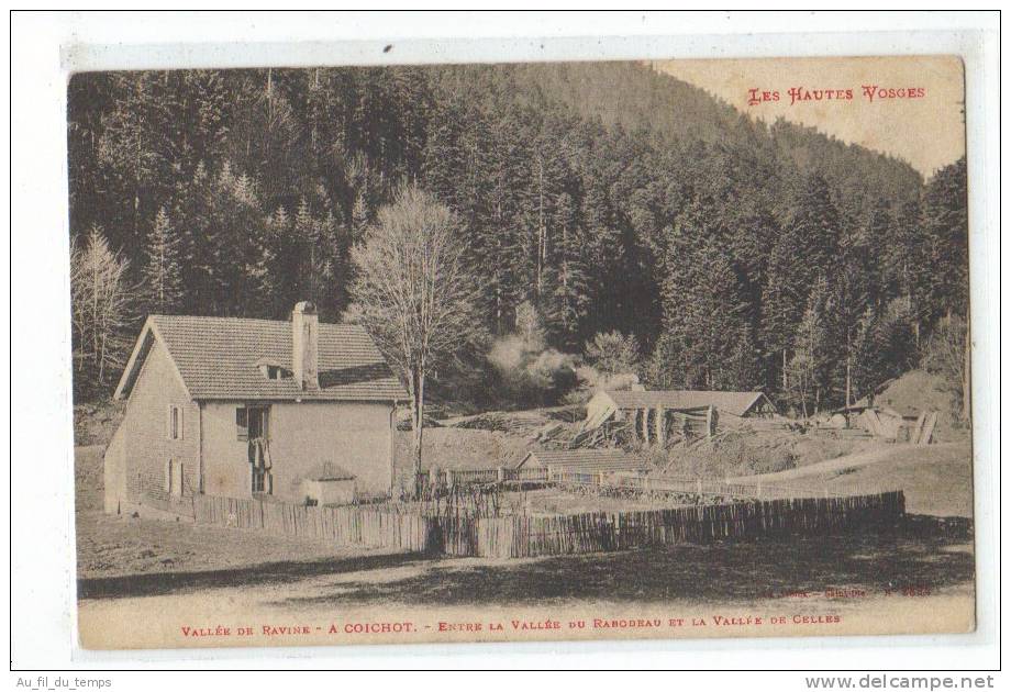 VALLEE DE RAVINE , A COICHOT , ENTRE LA VALLEE DU RAMODEAU ET LA VALLEE DE CELLES - Autres & Non Classés