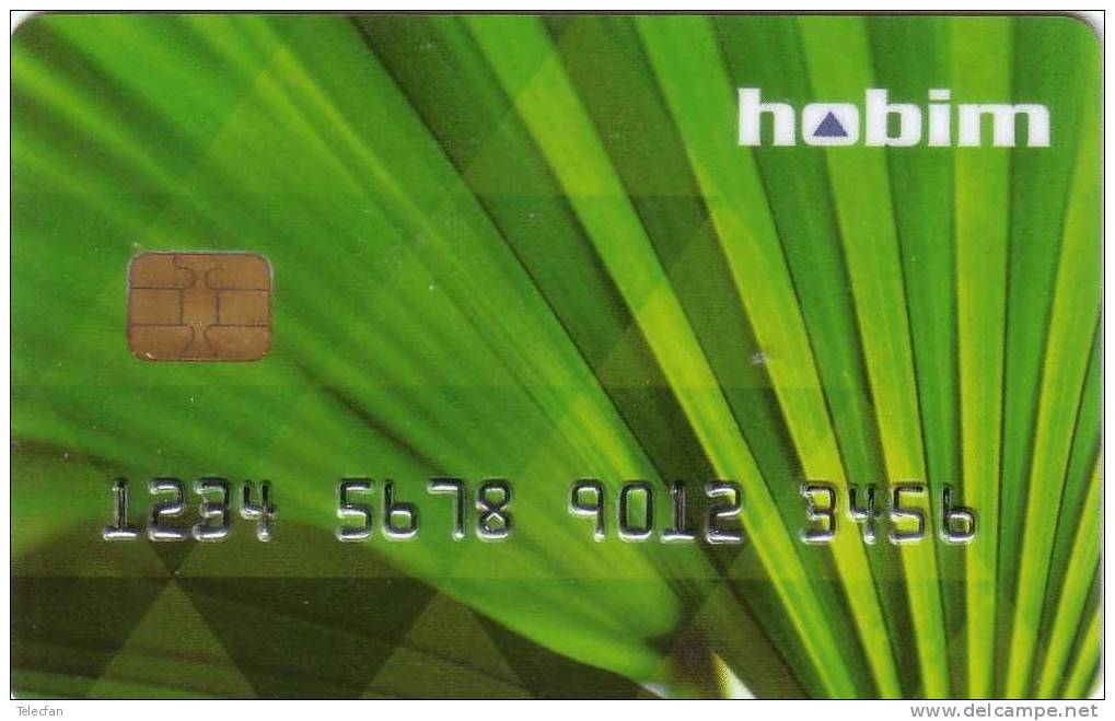 TURQUIE CARTE A PUCE CHIP CARD HOBIM SUPERBE RARE - Türkei