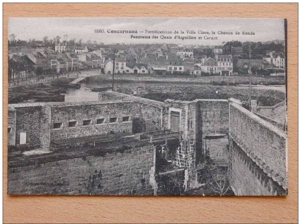29 - CONCARNEAU - Fortifications De La Ville Close Le Chemin De Ronde - Altri & Non Classificati