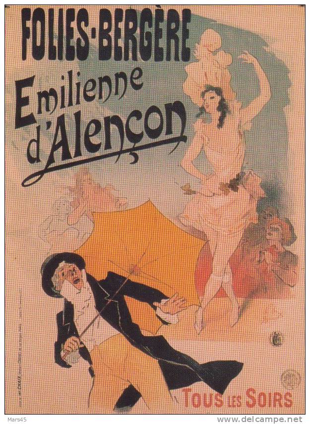 Folies Bergére,Emilienne D´Alençon,tous Les Soirs,cabaret,spectacle - Cabaret