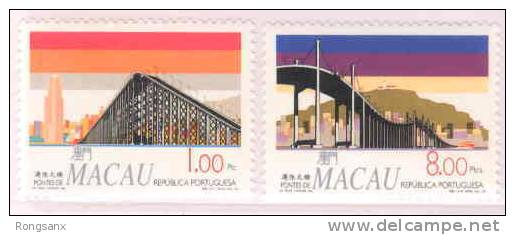1994 MACAO BRIDGES 2V MNH - Ungebraucht