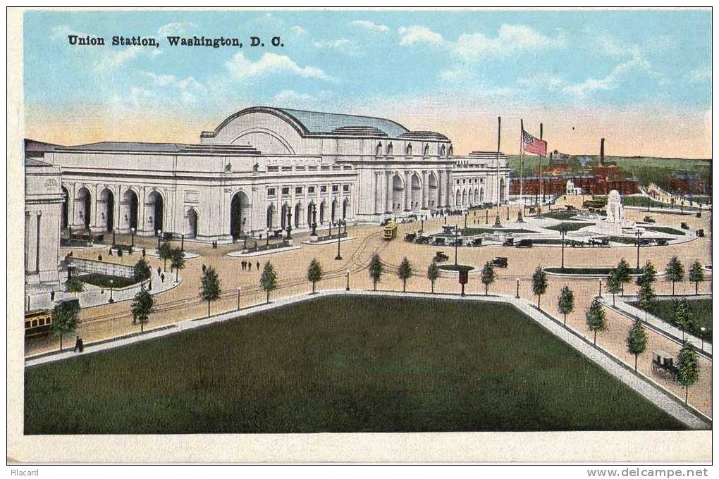 13195    Stati  Uniti,   Washington  D. C., Union  Station,  NV - Washington DC