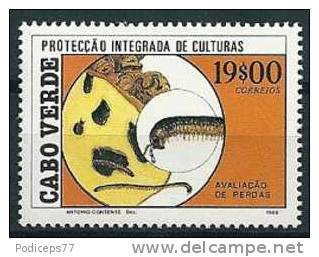 Kap Verde  1988  Insekt   19 $  Mi-Nr.533  Postfrisch / MNH - Cap Vert