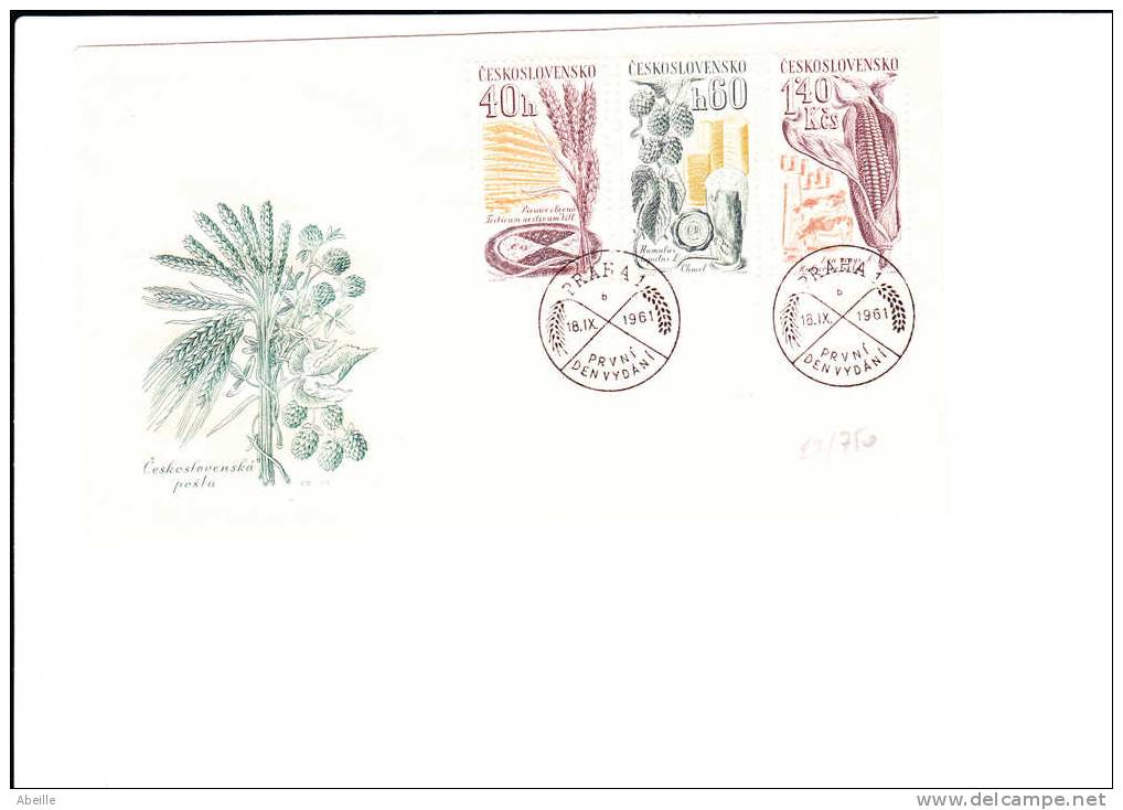 22/750    FDC  CESKOSL. - Bières