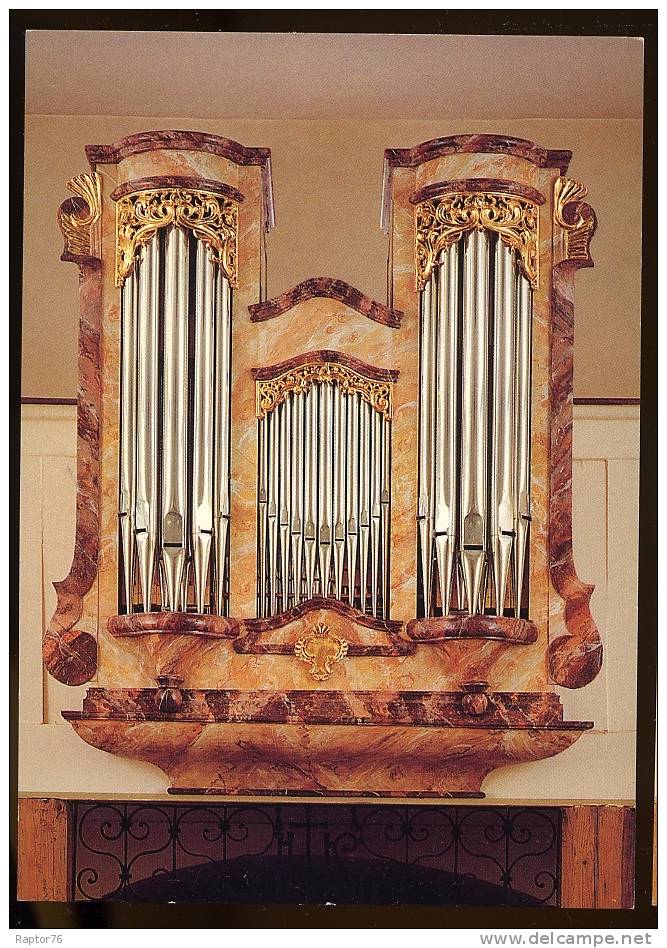 CPM  Allemagne KIRCHZARTEN  Orgel Orgue Restauré Par Jager Et Brommer En 1992 - Kirchzarten