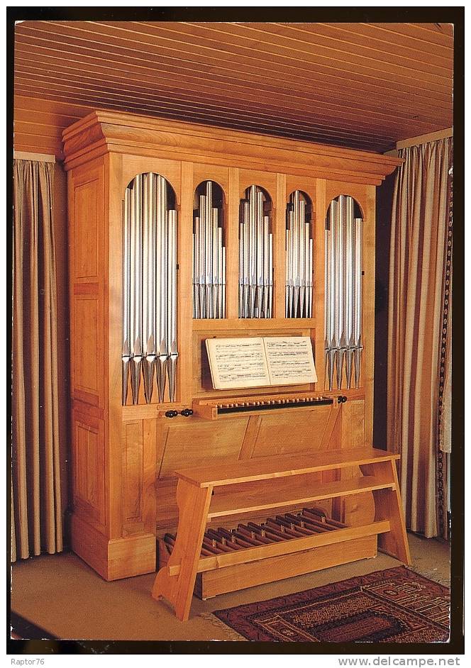 CPM  Allemagne WALDKIRCH Orgue I Man Pedal, 8 Register - Waldkirch