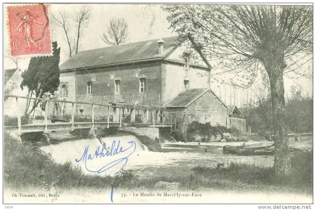 53 - Le Moulin De Marcilly Sur Eure    JL18 - Marcilly-sur-Eure
