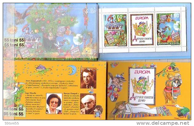 2010  EUROPE -Cept ( Children's Books - Folk Tales)  BOOKLET- MNH BULGARIA / BULGARIE - Neufs