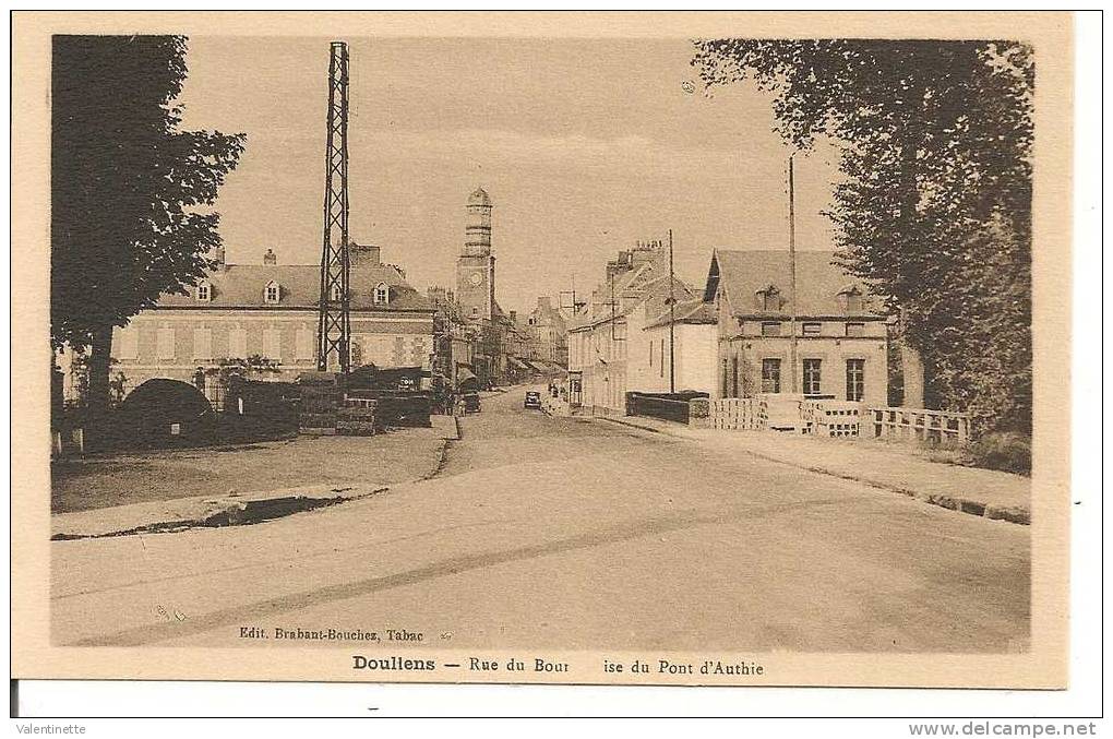 DOULLENS -  PONT De  L ' AUTHIE - Doullens