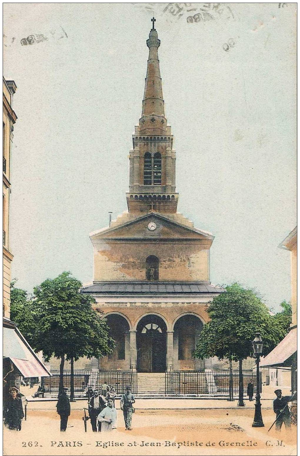 Carte Postale - Paris - Eglise Saint-Jean-Baptiste De Grenelle - Chiese