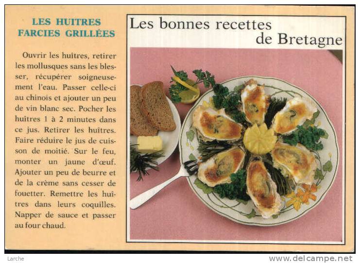 Les Bonnes Recettes De Bretagne, Les Huîtres Farcies Grillées. Jack - Recettes (cuisine)