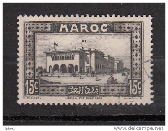 MAROC ° YT N° 133 - Oblitérés