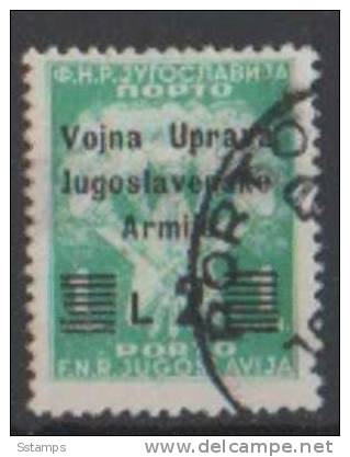 A-270   TRIESTE B ITALIA JUGOSLAVIJA SLOVENIA LITORALE FIUME USED  INTERESSANTE - Usados