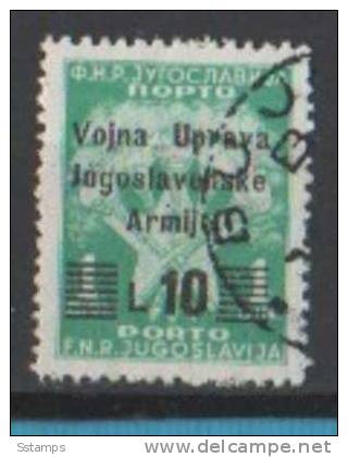 A-270   TRIESTE B ITALIA JUGOSLAVIJA SLOVENIA LITORALE FIUME USED  INTERESSANTE - Used