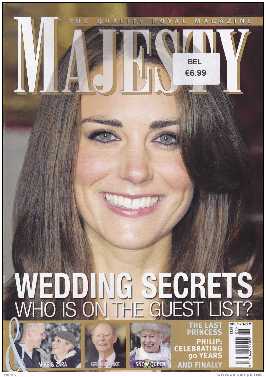 Majesty 2 Vol 32 February 2011 Wedding Secrets Who Is On The Guest List? - Généalogies/ Histoire De Famille