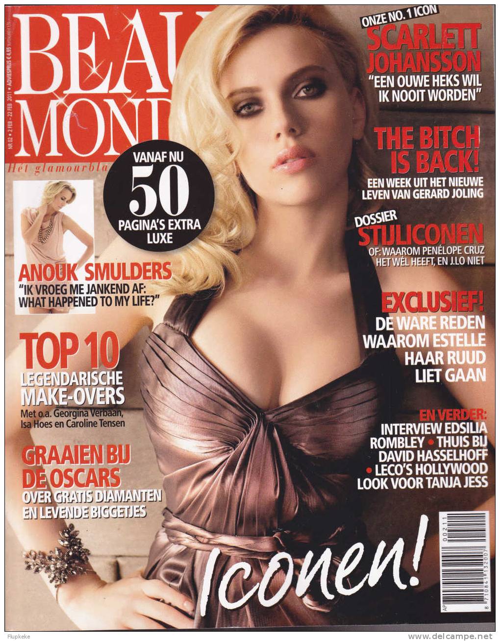 Beau Monde Nl 2 Februari 2011Cover Scarlett Johansson - Andere & Zonder Classificatie