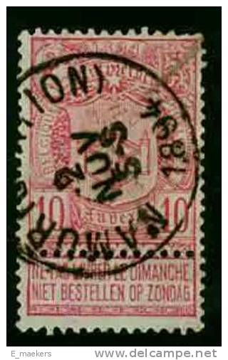 België 1893, Nr 69 - USED / GESTEMPELD / OBLITERE - Catw 2,5€ - 1894-1896 Tentoonstellingen