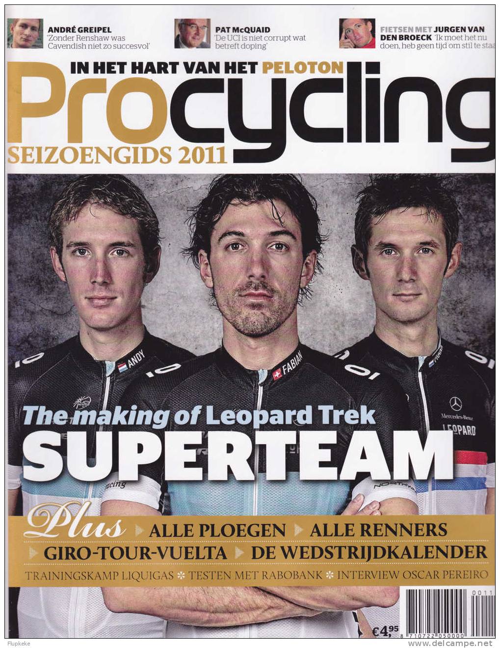 Procycling Seizoengids 2011 The Making Of Leopard Trek Superteam - Sonstige & Ohne Zuordnung