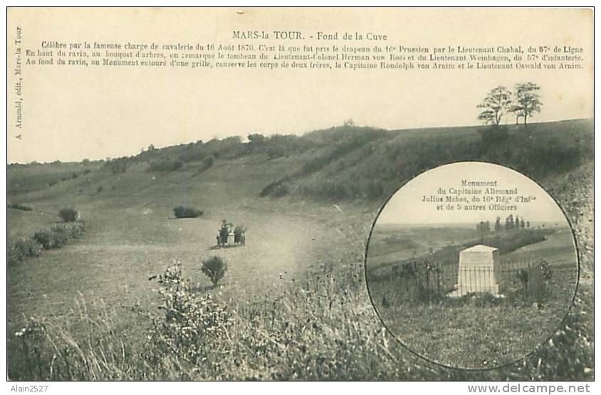 54 - MARS-la-TOUR - Fond De La Cuve (A. Arnould, édit., Mars-la-Tour) - Chambley Bussieres