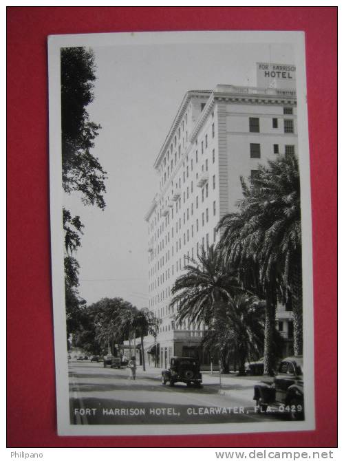 Clearwater FL--  Fort Harrison Hotel-- Kodak Stamp Box   Real Photo   ----------=========== (ref127) - Clearwater