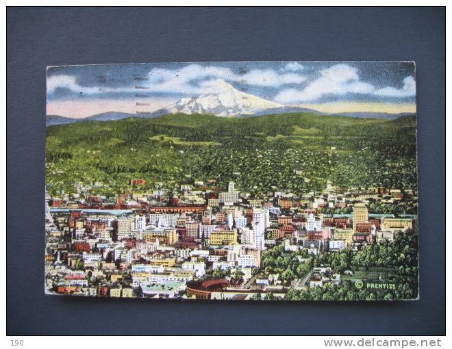 Portland, Famed City Of Roses And Mt.Hood - Portland