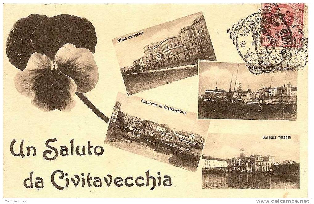 Un Saluto Da CIVITAVECCHIA.....................4 Vedute. - Civitavecchia