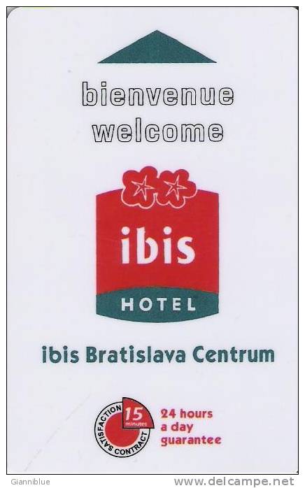 Slovakia - Bratislava Ibis Centrum Hotel Magnetic Key Card - Grecia